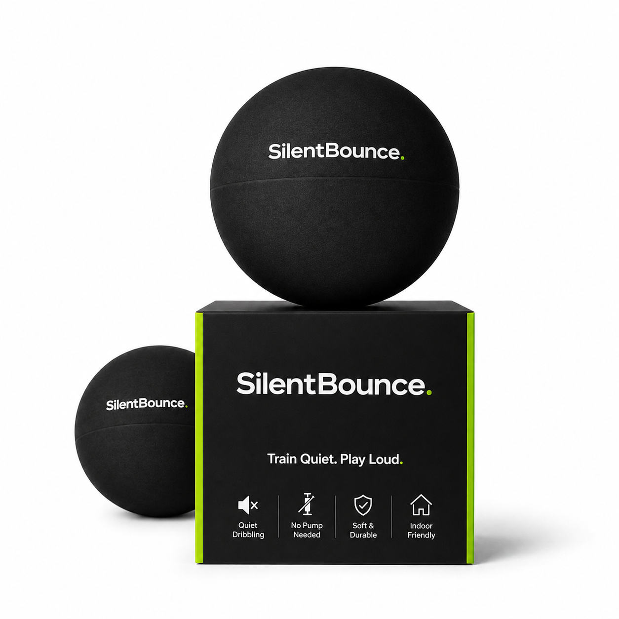 SilentBounce™ - Silent Indoor Basketball