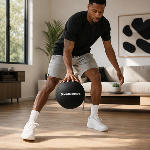 SilentBounce™ - Silent Indoor Basketball