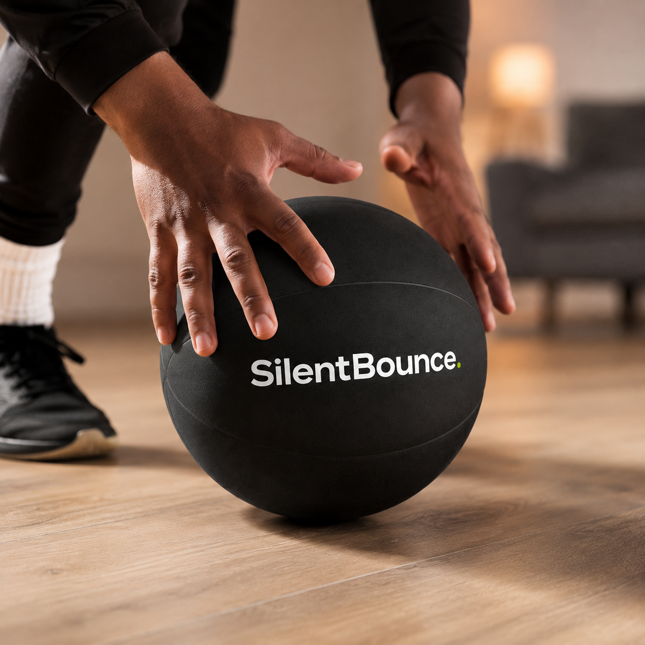 SilentBounce™ - Silent Indoor Basketball