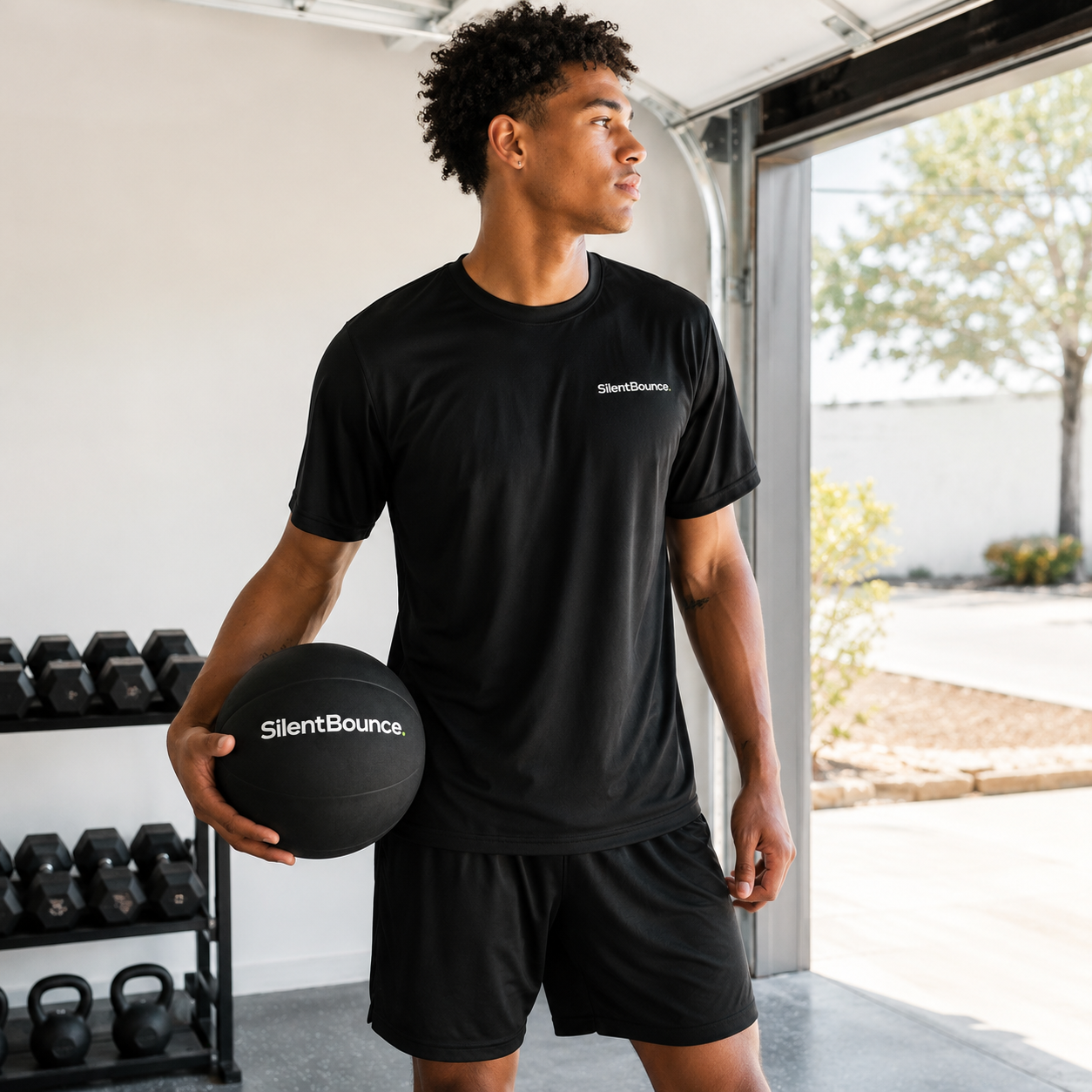SilentBounce™ - Silent Indoor Basketball