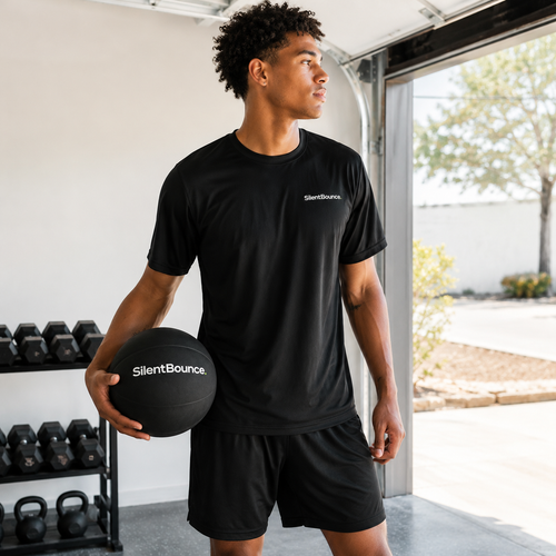 SilentBounce™ - Silent Indoor Basketball